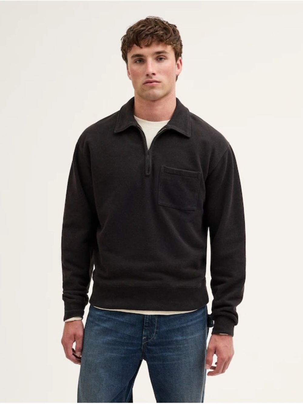Madewell Men's The McCarren Quarter-Zip NWT sz XL